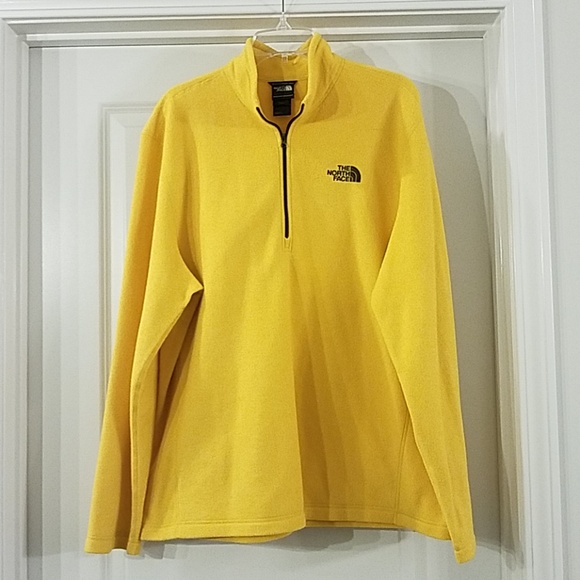 The North Face Other - Men's Yellow North Face Quarter Zip XL